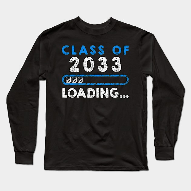 Class of 2033 Grow With Me Long Sleeve T-Shirt by KsuAnn